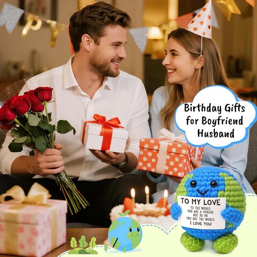 Vista 6 de Regalos para él, su novio, novia, a mi amor, aniversario de cumpleaños Tierra-amor