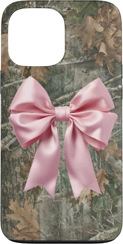 Vista 24 de Camo Pink Bow Case for iPhone 17