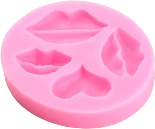 Vista 9 de Moldes de silicona para decoración de pasteles, decoración de cupcakes, caramelo y goma de mascar de chocolate, arcilla polimérica, juego de 7