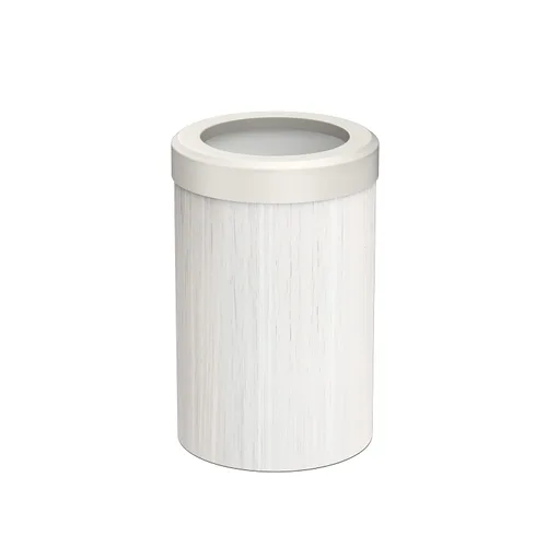 Vista 20 de Gatco Cubo de basura pequeño con tapa, redondo de acero inoxidable de 3 galones, debajo del fregadero, latón cepillado, para baño, dormitorio