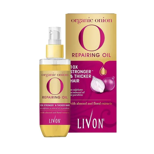 Vista 7 de Livon Suero capilar para hombres y mujeres Sin sulfatos ni parabenos Para todo tipo de cabello Ligero y no graso Aceite de suero reparador
