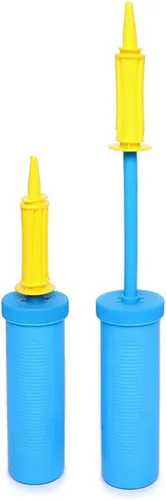 Vista 7 de Miliocry 2 Pack Balloon Pump Handheld Two-Way Dual Action, Hand Blower Air Pumper for Balloons, Ballon Inflator Pumping, Manual Baloon Inflators