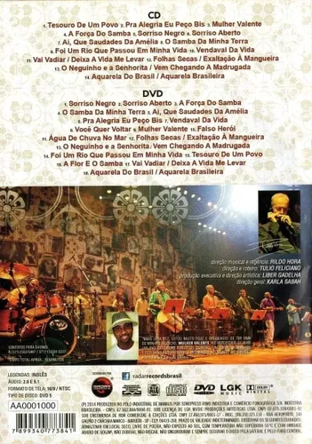 Vista 2 de Samba de Todos Os Tempos (Kit Dvd + Cd) - Grupo Fundo de Quintal