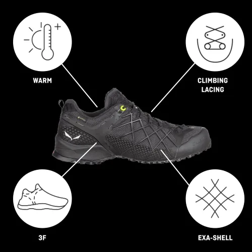 Vista 9 de Salewa Wildfire Approach Zapato - Hombre