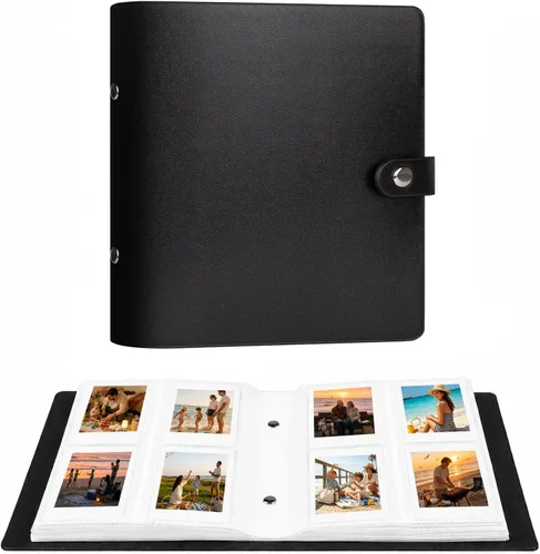 Vista 10 de Ruibytree Álbum de 320 bolsillos para Instax Mini y Polaroid de 2 x 3 Rosa