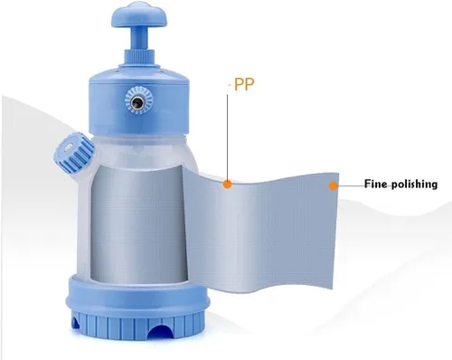 Vista 6 de Regadera de flores de 1.2 l/0.31 galones, pulverizador de mano para jardín, bomba de agua, rociadores a presión con varita de pulverización extra