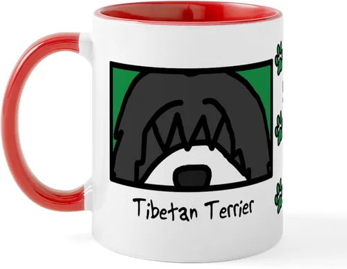 Vista 37 de CafePress Taza de café de cerámica Anime American Eskimo de 11 oz (11.0 fl oz)