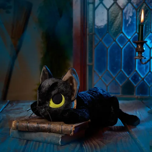 Vista 2 de Disney Tienda oficial de Thackery Binx Plush – Hocus Pocus – Pequeño 12 pulgadas – Witchy Mystique – Feline Familiar inmortal – Delicia