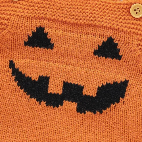 Vista 6 de Mameluco Kint para bebé niña, trajes de otoño para recién nacido, overol de una sola pieza, suéter de punto, ropa de invierno