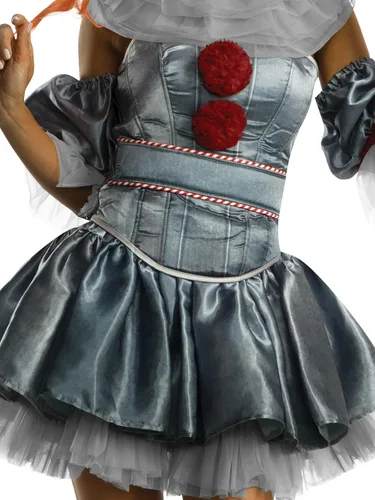 Vista 3 de Rubies IT Movie: Pennywise Costume for Adults, Women's Medium