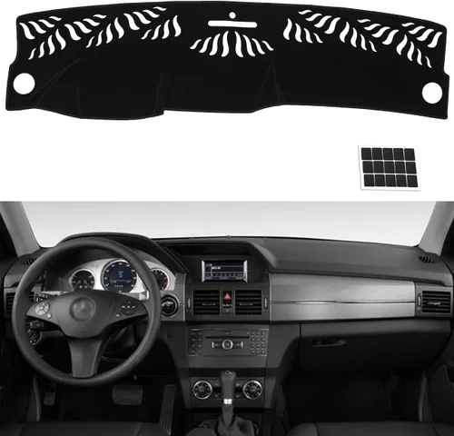 Vista 10 de TUCAREST Funda para salpicadero Compatible con Ch-Evy Silverado 1500/2500 HD/ 3500 HD 2019 2020 2021 2022 2023, GM-C Sierra 1500/2500 HD/ 3500 HD