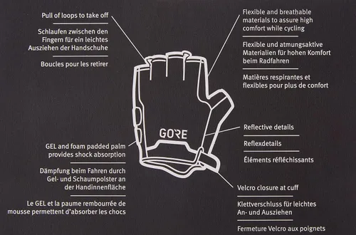 Vista 3 de GORE WEAR Guantes cortos unisex C5