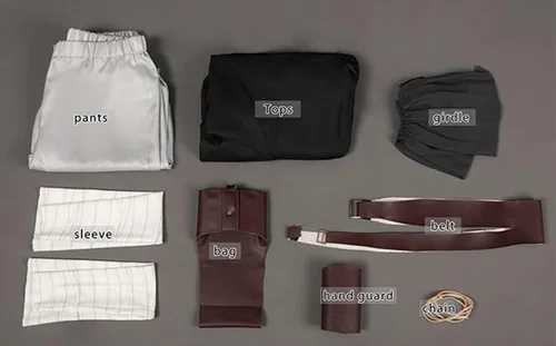 Vista 6 de Masfrida Disfraz de Rey para mujer Rise of SW Cosplay Rey Batalla, traje de guerrero, traje completo de Halloween para adultos