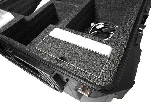 Vista 5 de Case Club Funda impermeable con ruedas para Apple Studio Display y Mac