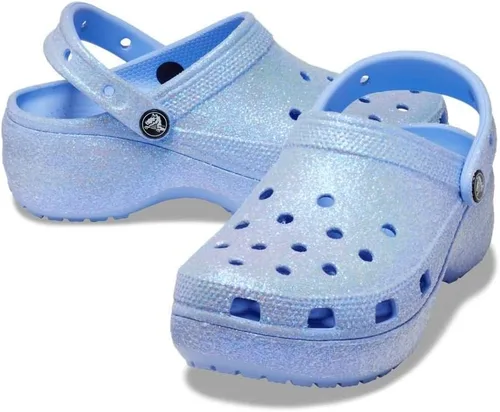 Vista 4 de Crocs Women's Classic Platform Glitter Clog