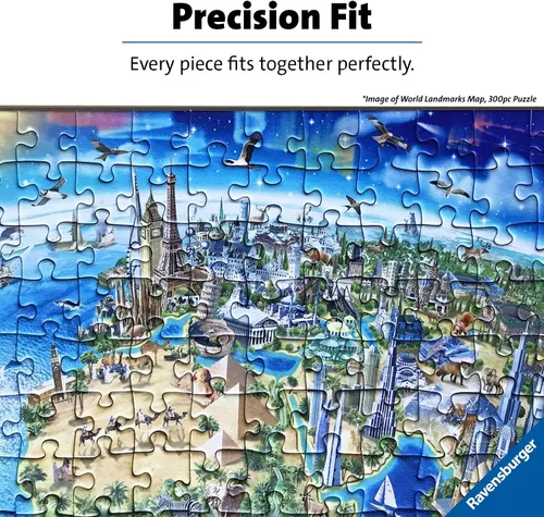 Vista 3 de Ravensburger Disney Pooh to The Rescue - Rompecabezas de 100 piezas XXL para niños, promueve habilidades de resolución de problemas duraderos, ideal