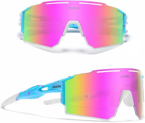 Vista 2 de Gafas de sol polarizadas deportivas para hombres y mujeres, jóvenes y niños. Gafas de sol para béisbol y sóftbol, para ciclismo y correr