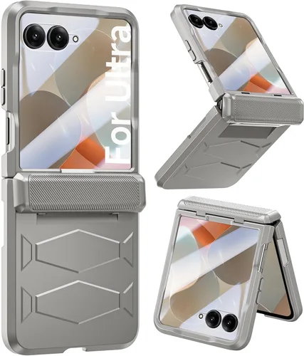 Vista 14 de Funda para Samsung Z Flip 4: [Protección completa de bisagra] Funda delgada para teléfono con protección de pantalla incorporada, protección