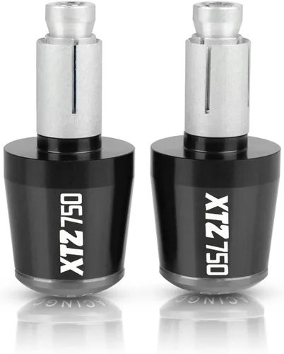 Vista 17 de Extremos de manillar de motocicleta para XTZ 750 XTZ750 Super TENERE 1989-1996 22MM manillar Grips Cap Anti vibración Silder Plugs (Color : 1)
