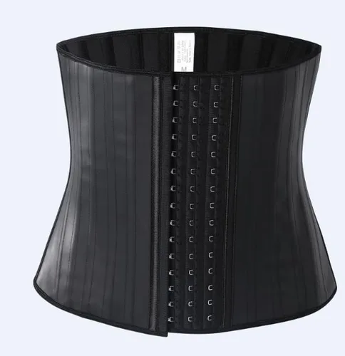 Vista 2 de Entrenador de cintura con huesos de acero para mujer, modelado elegante para uso diario y ocasiones especiales, varios tamaños y colores de moda