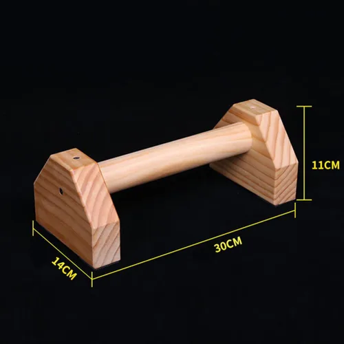 Vista 4 de LIOOBO Músculos Fitness Equipo Pine Stand Pushup Manijas para Piso Edificio Accesorios