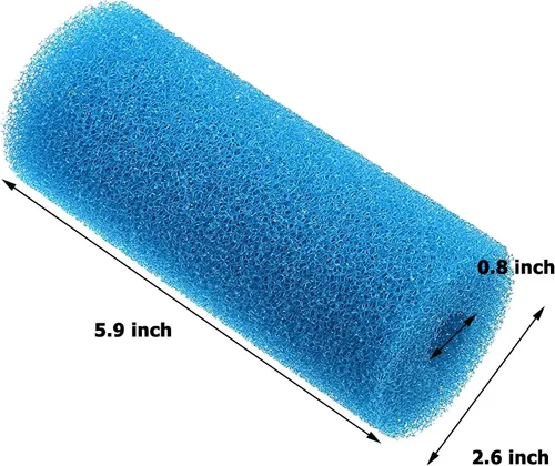 Vista 2 de Kit de filtración de espuma de prefiltro para estanque acuario pecera 5.9 "esponja 2PCS Qzbhct Reemplazo