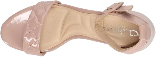 Vista 4 de CL by Chinese Laundry Jordyn - Sandalia de tacón de charol para mujer
