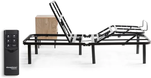 Vista 9 de Nestl - Base de cama ajustable básica, somier de cama tamaño Queen, inclinación motorizada de la cabecera y del pie, base de cama ajustable, control