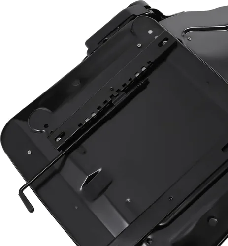 Vista 8 de Asiento universal ajustable para carretilla elevadora, reemplazo de asiento de suspensión completa con cinturón de seguridad para asiento mecánico