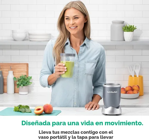 Vista 5 de Nutribullet Extractor de nutrientes 600W, 6 piezas Gris-oscuro