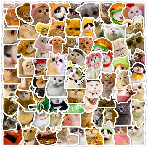 Vista 10 de Calcomanías de animales lindos para niños, 100 piezas de calcomanías de animales de zoológico para botella de agua, calcomanías de granja