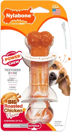Vista 23 de Nylabone Power Chew Basted Blast - Juguetes masticables para perros