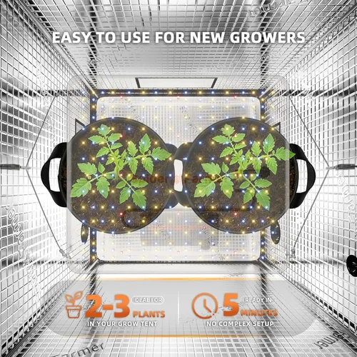 Vista 6 de SPIDER FARMER SF-1000 luces LED de cultivo