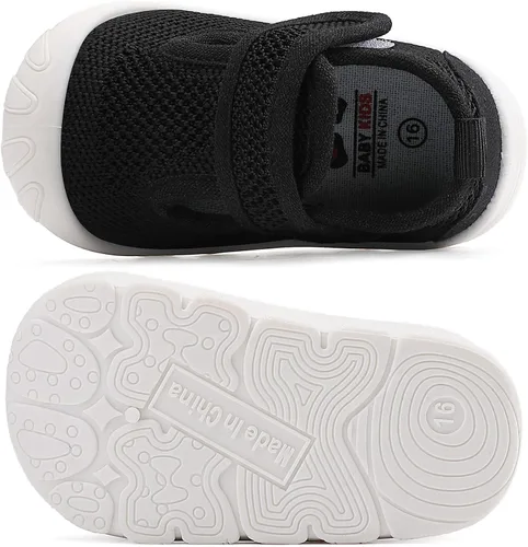 Vista 2 de AILYLAKP Baby Toddler Girls Boys Shoes Lightweight Breathable for Non-Slip Infant First Walking Shoes Outdoor Toddler Baby Summer Shoes Sandals 6 9