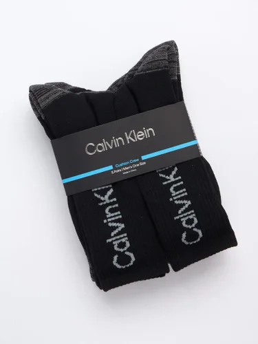 Vista 2 de Calvin Klein Calcetines deportivos para hombre - Calcetines acolchados (5 pares)