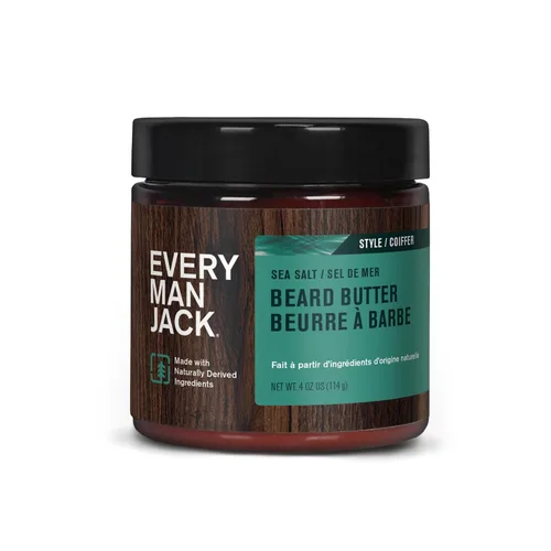 Vista 10 de Every Man Jack Crema para Barba - Sutil Fragancia de Sal Marina - Rejuvenece, Hidrata y Peina Barbas Secas e Indisciplinadas Mientras Alivia