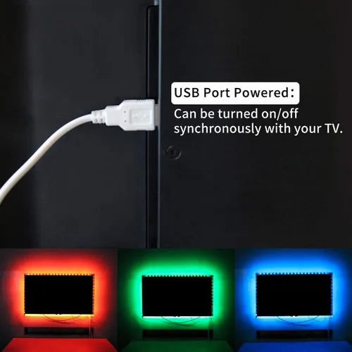 Vista 7 de Retroiluminación USB para televisores, U2M4AC112W-55IN, 4.00watts, 5.00 volts