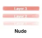 Vista 2 de Lip Ink Lápiz labial líquido para labios - NUDE (Coral) 100% resistente a las manchas e impermeable natural, orgánico, kosher y vegano sin cera