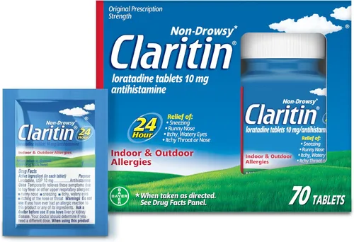 Vista 15 de Claritin Medicamento para la alergia para adultos, pastillas de loratadina sin somnolencia de 10 mg de 24 horas, antihistamínico, 30 tabletas + 1