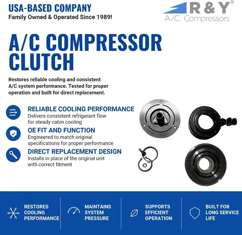 Vista 2 de RYC A/C Compressor Clutch AIG359-CL