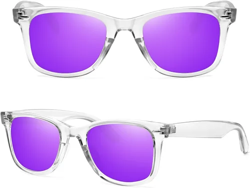 Vista 28 de MEETSUN Polarized Sunglasses for Women Men Classic Retro Square Frame Driving Sun Glasses UV Protection