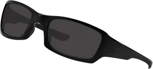 Vista 2 de BroLizard - Lente polarizada para gafas de sol Oakley Fives Squared, negro