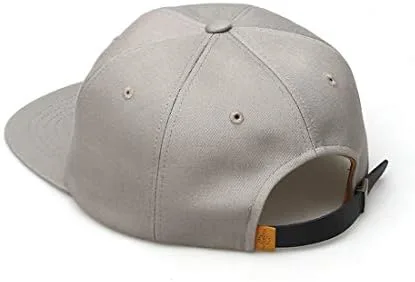 Vista 2 de UNDERCONTROL Gorra de camionero ajustable de ala plana con correa trasera para gorra unisex