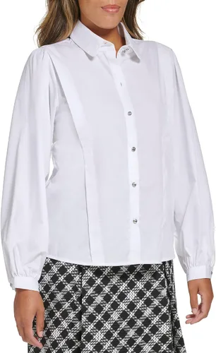 Vista 3 de KARL LAGERFELD Blusa diaria - Camisas tejidas de manga larga para mujer