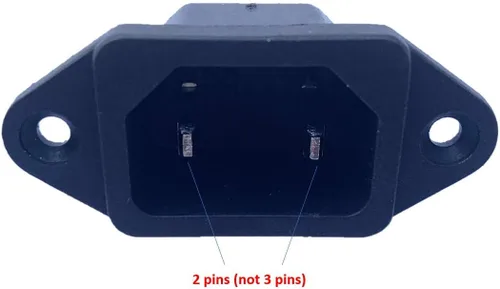 Vista 2 de Un (1) enchufe de alimentación de repuesto GJS Gourmet compatible con Crock-Pot Express MultiCooker SCCPPC400-V1, SCCPPC600-V1 y SCCPPC800-V1