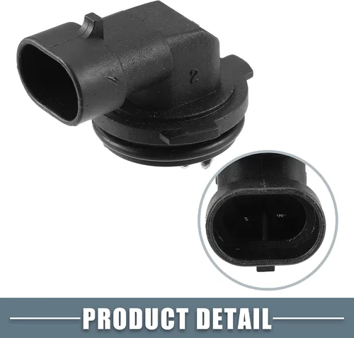 Vista 6 de Soporte de bombilla antiniebla Socket 1445 H1 para vehículo de automóvil de plástico negro