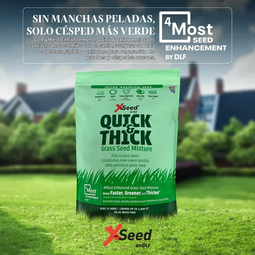 Vista 3 de Mezcla de semillas de césped X-Seed Ultra Premium, rápido y grueso, North
