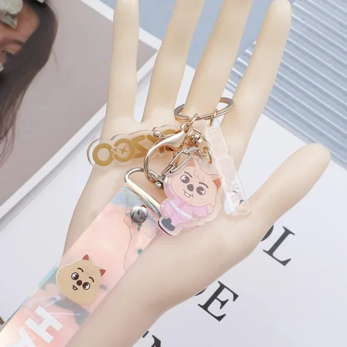 Vista 6 de G-Ahora 2pcs Stray Keychain Keyring Stray Gift Set