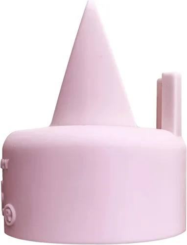 Vista 4 de Legendairy Milk Válvulas de pico de pato con lengüeta de tracción, compatibles con Spectra, paquete de 6 Pink food-grade silicone valves with pull