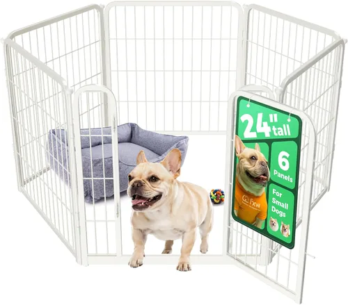 Vista 11 de FXW Homeplus Unleashed Corralito para Perros de Interior - Juego Sin Estrés y Seguro, Resistente de 24 Pulgadas 2 Paneles Corralito para Cachorros